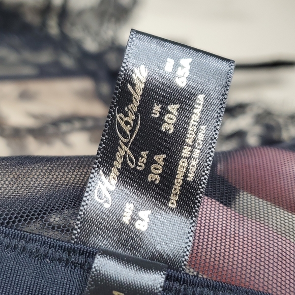 Honey Birdette Black Molly Corset - Picture 6 of 7